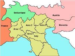 Located in the middle of the mediterranean sea and traversed along its length by the apennines, italy has a largely moderate seasonal climate. Northern Italy Border With France Switzerland Austria And Slovenia Download Scientific Diagram