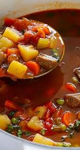Vegetable Beef Soup Gimme Some Oven Recipe Vegetable Beef Soup Beef Soup Beef Soup Recipes