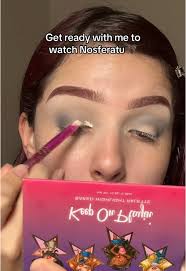 Dark Eyeshadow Tutorial for Nosferatu Lovers 🦇🖤