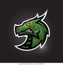 Dragon Head Vector Logoicon Illustration Mascot Stock Vector Royalty Free 1614000367 Dragon Head Illustration Stock Vector