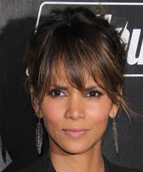 Long hair with a soft color and framing fringe appearance nice swish or disheveled. Long Fringes