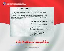 Check spelling or type a new query. Jagaasetnegara A Twitter Sobatkaen Masih Ingatkah Kamu Dengan Isi Teks Proklamasi Kemerdekaan Ri Hut72ri Bulankemerdekaan