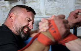 St. Louis has its own arm wrestling club, and it's really good