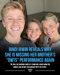 This will mark the second show Bindi Irwin will miss, even after relocating  her entire family to Los Angeles to support her brother's run