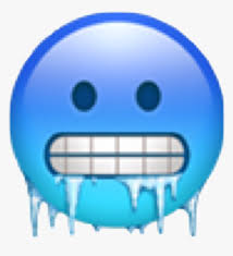 The best place to find custom emoji. Cringe Emoji Frozen Blueemoji Blueaesthetic Freetoedit Ice Face Emoji Hd Png Download Kindpng