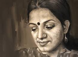 Indian Woman Paintings