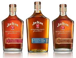 Jim Beam Signature Craft East Bend Liquor Bottle Jim Beam Smirnoff Electric Berry