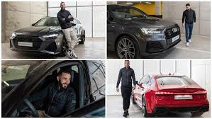 Audi x real madrid c.f. Los Jugadores Del Real Madrid Reciben Sus Nuevos Audi Marca