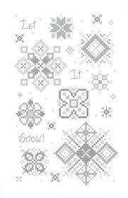 Cross Stitch Chart Let It Snow Rosewood Manor Rosewood