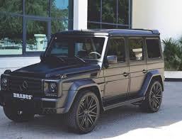 Matte Black Mercedes Benz Brabus G Wagon With Matte Black Rims To Match Dream Cars Black G Wagon Mercedes G Wagon