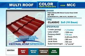 Kini hadir dengan harga yang s angat ringan bagi anda. Harga Genteng Metal Pasir Per Lembar Terbaru 2020 Central Atap Spandek