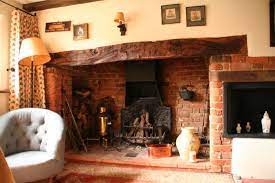 Old farmhouse 17th century fireplace. Fireplace Idea Inglenook Fireplace Inglenook English Cottage Interiors