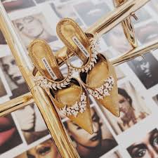 Selfridges On Instagram Shoes Worthy Of A Party Manoloblahnikhq X Patmcgrathreal Exclusive Heels Available In Selfridgeslond Exclusive Heels Shoes Heels