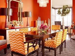When i was a member of club orange on the nieuw statendam, the club orange dining room was open for club orange members on disembarkation day. How To Use Orange Colors Creatively And Add Interest To Modern Dining Room Decorating