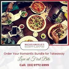 Michelangelo S The Best Pizza Place In Springvale Italian Recipes Food Italian Restaurant