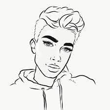 Find out free miley cyrus coloring pages to print or color online on hellokids. Image Result For James Charles Drawing James Charles Drawings Art Drawings