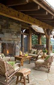 35 Best Rustic Porch Furniture Ideas You Will Love 33 Rustic Outdoor Furniture Rustic Patio Rustic Outdoor Kitchens