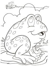 Frog kids coloring book +fun facts about frog & toad: T Is For Toad Coloring Pages Frog Coloring Pages Animal Coloring Pages Valentines Day Coloring Page