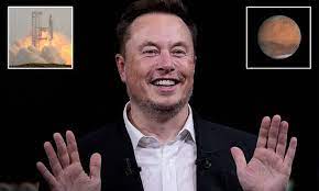 Is Elon Musk now promising his own sperm to provide life on Mars? Tesla and  SpaceX billionaire 'wants to help kickstart intergalactic breeding  programme' | Daily Mail Online