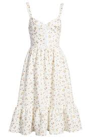 Reformation Dolci Floral Sundress Nordstrom In 2020 Casual Dresses For Women Floral Sundress Casual Dresses