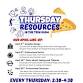 Thursday Resources (with Pizza!)