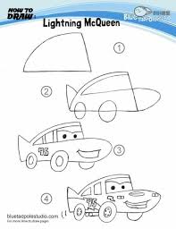 Comment Dessiner Flash Mcqueen La Cabane A Idees Dessin Anime Cars Dessin Voiture De Course Dessin