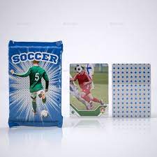 Trading Card Or Collectible Card And Wrappers Mock Up By Sanchi477