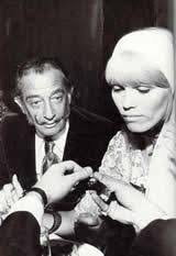 Born in 1939 ()) is a french singer, songwriter, painter, television presenter, actress, and former model. Amanda Lear And Salvador Dali Dating Gossip News Photos