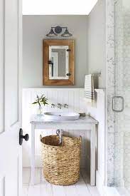 The floating vanity, white half wall and white tile shower add light elements to balance the room. 25 Best Bathroom Paint Colors Popular Ideas For Bathroom Wall Colors