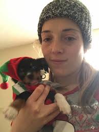 Nova' s first visit to puppy socialisation. She came to us just over a week  ago. Growing fast!!!