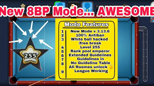 Created to help 8 ball pool. 8 Ball Mod 100 Antiban Level 255 Rank Pool Emperor Extended Guidelines Ft Hasnain Youtube