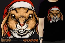 Download Christmas Cute Bunny Hat Graphic By Artgrarisstudio Creative Fabrica Yellowimages Mockups