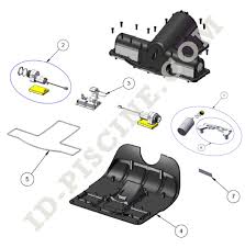 Bloc Moteur Robots Zodiac Vortex 3 Vortex 2 Rv4400 De Remplacement Id Piscine