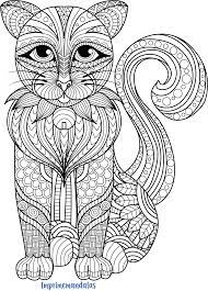 Mandala De Gato Para Colorear Gatito Para Colorear Mandalas Para Colorear Animales Mandalas Animales