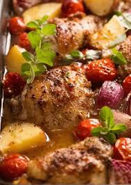 طريقة عمل صينية بطاطس بالدجاج بالفرن مع تتبيلة رائعة mediterranean chicken recipes chicken dinner chicken dinner recipes