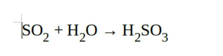 Learn vocabulary, terms and more with flashcards, games and other study tools. What Happened When Sulphur Dioxide Is Dissolved In Water Write The Word Equation For The Reaction Brainly In
