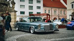 Cikam On Instagram Tm3 Alexpffr Violentclique Mercedesbenz W111 280se Coupe Bagged Amgaero Ozracing Air Ride Mercedes Benz Classic Mercedes
