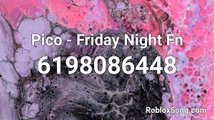 This is a list of previous and now expired promotional codes on roblox. Pico Friday Night Fn Roblox Id Roblox Music Codes