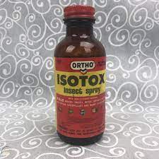 Protectiveclothing needed for some applications are discussed. Vintage Ortho Isotox Insecticide Amber Glass Bottle 90 Full Chevron Chemical Co 1879876159