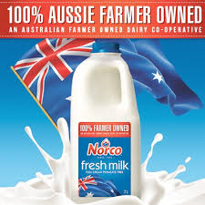 E, por isso, ele acredita tanto na notco. Norco 100 Aussie Farmer Owned Dairy Co Operative Cooloola Food Services