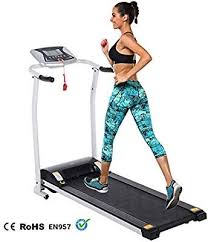 Amazon Com Folding Treadmill Power Motorized Electric Treadmills With Incline Walking Jogging Runni In 2020 Folding Treadmill Portable Treadmill Electric Treadmill