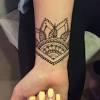 Because henna tattoos are temporary you can get them and expect them to fade very quickly, unlike a regular tattoo! 3