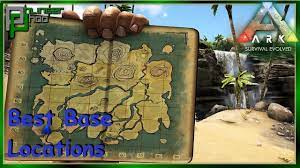 The Island Ark Base Locations Ark Basics - Best Of - Base Locations On The Island Map - Youtube