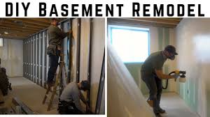 Drive the screws 16 inches apart and into all of the studs. Affordable Diy Framing Drywall Paint How To Basement Remodel Youtube