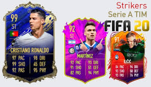Fifa 20 serie a tots. Lautaro Martinez Fifa 20 Rating Card Price