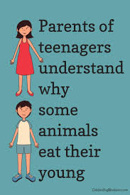 These teen quotes are truly just meant for teens as when you grow older, you will actually be looking for your parents for guidance and support against the above are some of the funny teenage quotes that have been spread around from generation to generation. Parents Of Teenagers Understand Why Some Animals Eat Their Young Celebratingweakness Quotes Funny Pa Mothers Quotes Funny Teenager Quotes Young Mom Quotes