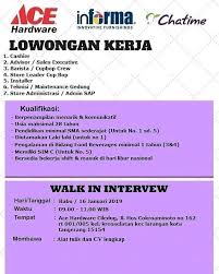 Episode kedua dari series #mockinterview bareng salah satu teman baik gw sewaktu masih sekolah. Informasi Lowongan Kerja Tangerang Dan Sekitarnya Walk In Interview Kerja Kawan Lama Group Join Our Dynamic Team Lokerjabodetabek Lokerjakartabarat Lokerjakarta Infoloker Infolokerjakarta2018 Jobshiring Jobseeker Jobvacancy