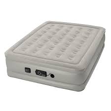 Insta Bed 18 Raised Full Air Mattress Bed W Never Flat Pump Gray 84002815g Wish Air Bed Air Mattress Mattress