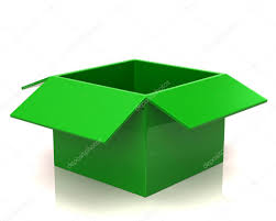 Open green box — Stock Photo © valdum 73191045