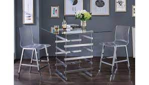 Choose your exact pub table sets match and have it delivered with reliable delivery. Cronus Modern Glass Top Pub Table Set